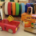 Recycle craft: mini fire engines