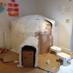 Igloo building continues