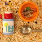 Creating rice and bean shakers