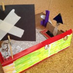 Building boats from up-cycled materials