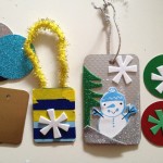 Hanging ornaments and gift tags