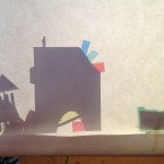Shadow shapes with colored film