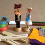 Clothespin doll passengers
