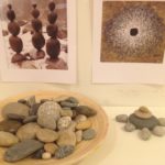 Andy Goldsworthy-inspired stone sculptures
