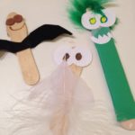 Halloween mini puppets