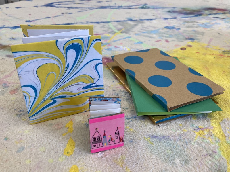 Accordion Books and Beads for 9-12s: Fridays at 1:00 (Late Fall 2021)